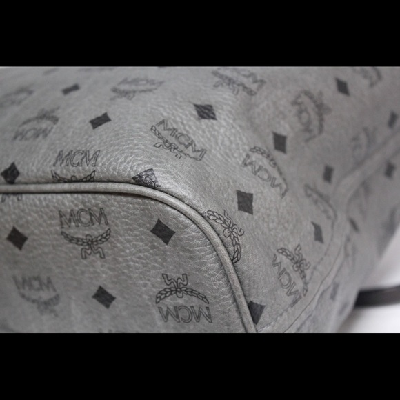 100% Authentic MCM black shopper tote - Picture 10 of 14